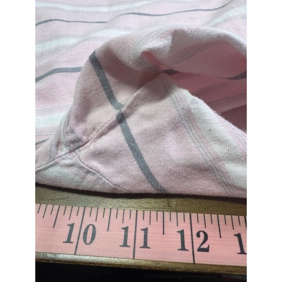 Victorias Secret Womens Medium Striped Pajama Set Y2K 90s Retro Classic Lounge - Picture 14 of 16